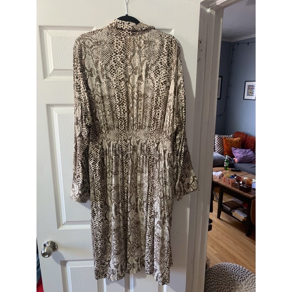 Free People  Wild Nights Duster in Snake print - Picture 5 of 7
